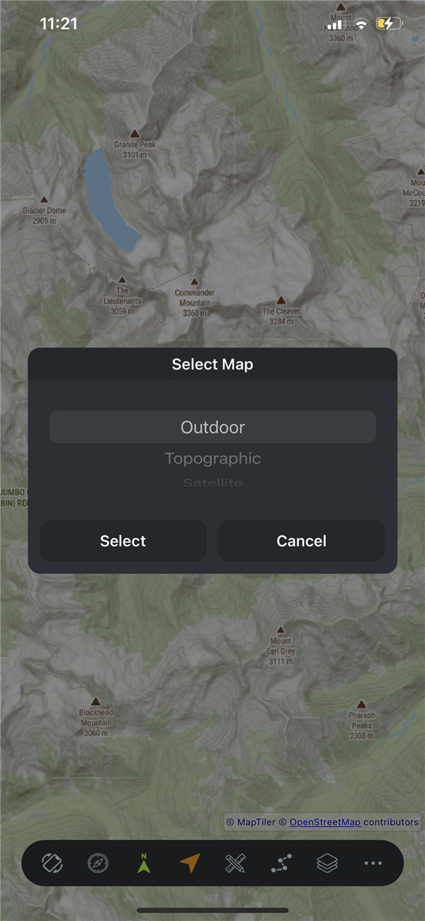 Map Selection